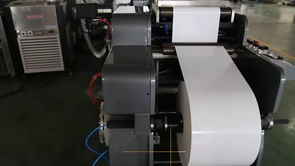 Machine d'impression offset d'étiquettes intermittente ZX-320
