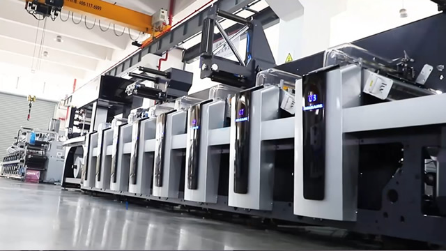 Machine d'impression flexographique, ZJR-350E