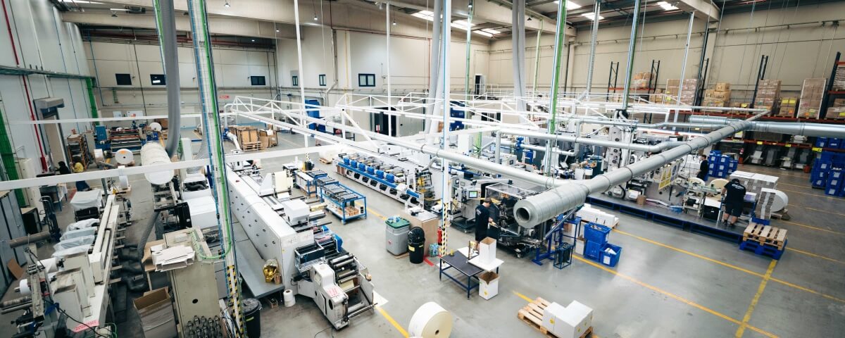 Etiduero porte son parc à 16 presses flexographiques Weigang en Espagne